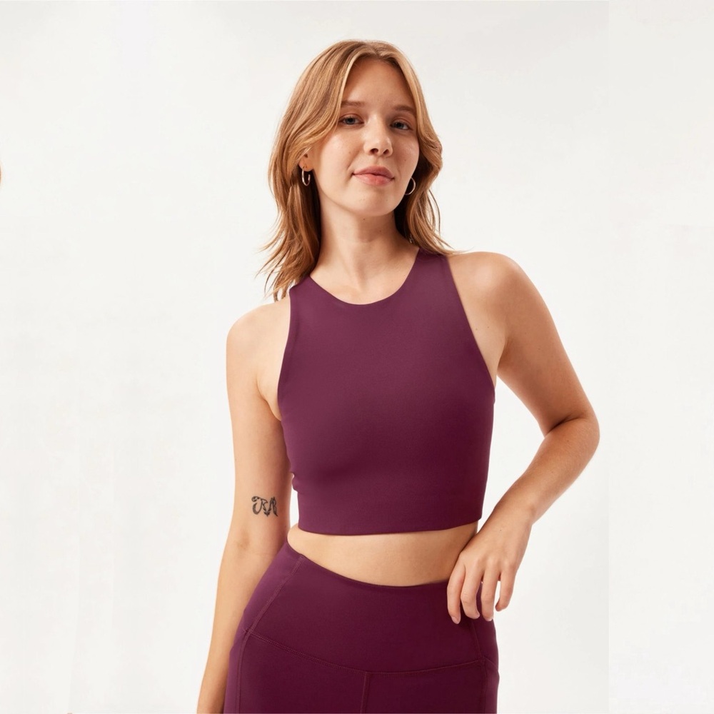 Girlfriend Collective Dylan Compressive Tank In P… - image 4